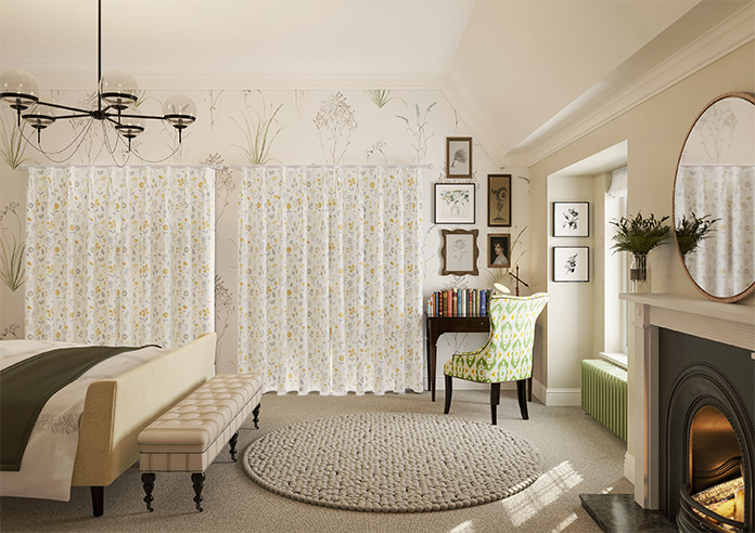 Floral Whimsy, Sunrise - Made to Measure Curtains - Image 15